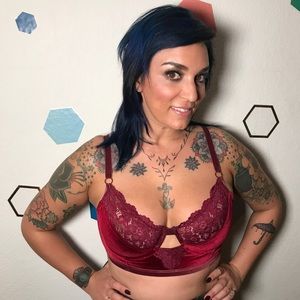 Free people maroon bralette size medium